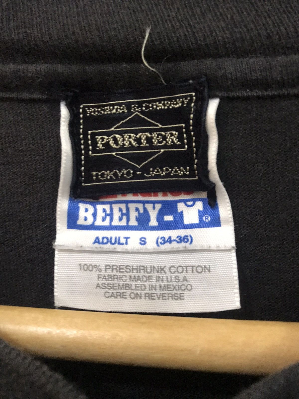 Vintage Vintage 90s Porter Bicycle Style T-Shirt Size US S / EU 44-46 / 1 - 5 Thumbnail