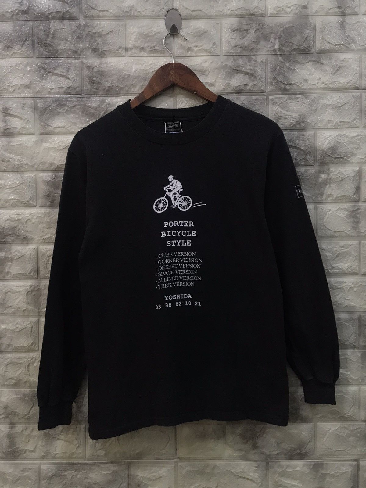 Vintage Vintage 90s Porter Bicycle Style T-Shirt Size US S / EU 44-46 / 1 - 2 Thumbnail