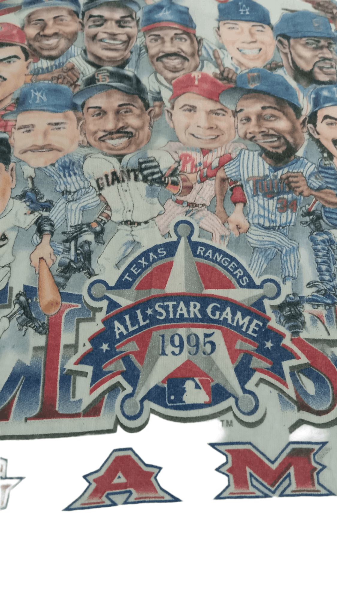 MLB Vintage 1995 MLB star games texas ranger trr Size US M / EU 48-50 / 2 - 9 Thumbnail