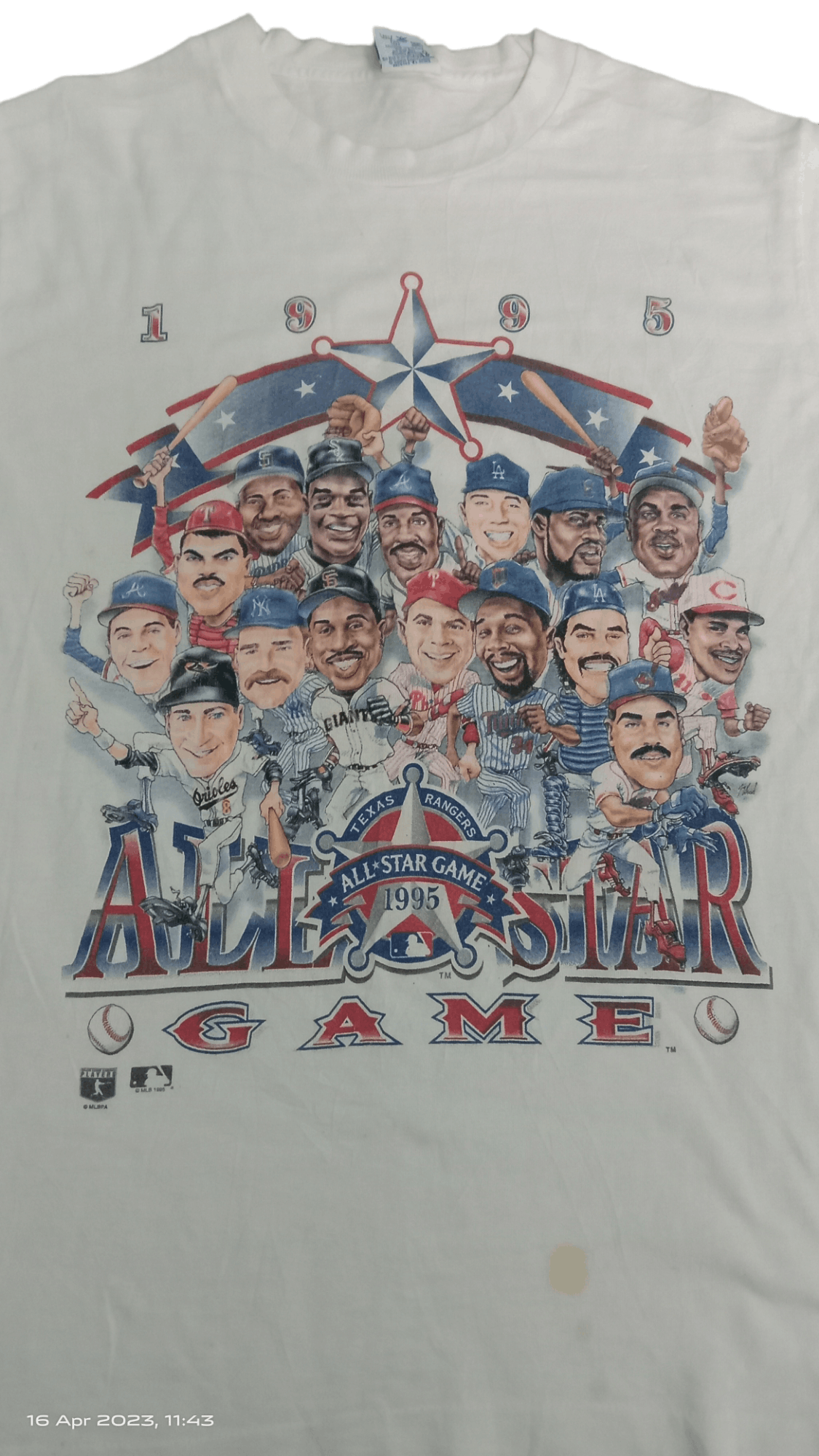MLB Vintage 1995 MLB star games texas ranger trr Size US M / EU 48-50 / 2 - 6 Thumbnail