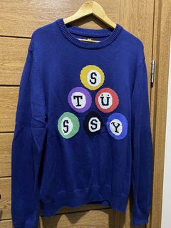 Stussy Billiard Sweater | Grailed