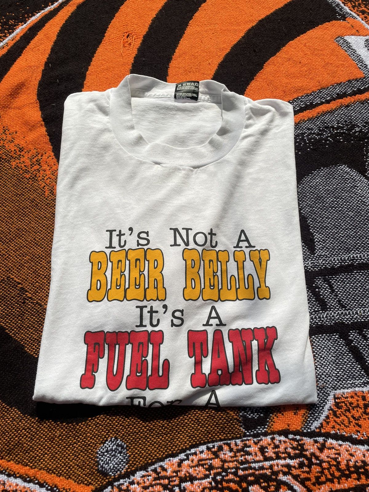 Fruit Of The Loom × Vintage Vintage Sex Machine T-Shirt Size 3XL Size US XXL / EU 58 / 5 - 2 Thumbnail