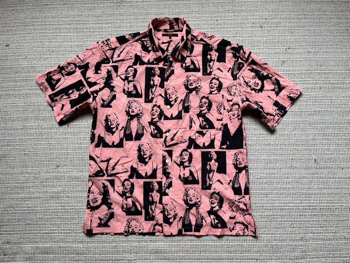 Fullprint Marilyn Monroe shirt by japan brand ciao