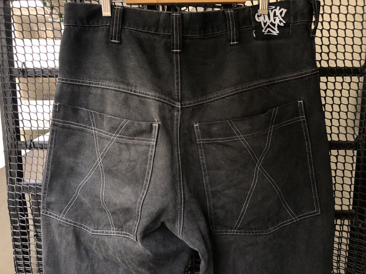 Vintage VINTAGE GOUCE SKATEBOARD THRASH BAGGY DENIM JEANS JNCO Size US 37 - 6 Thumbnail