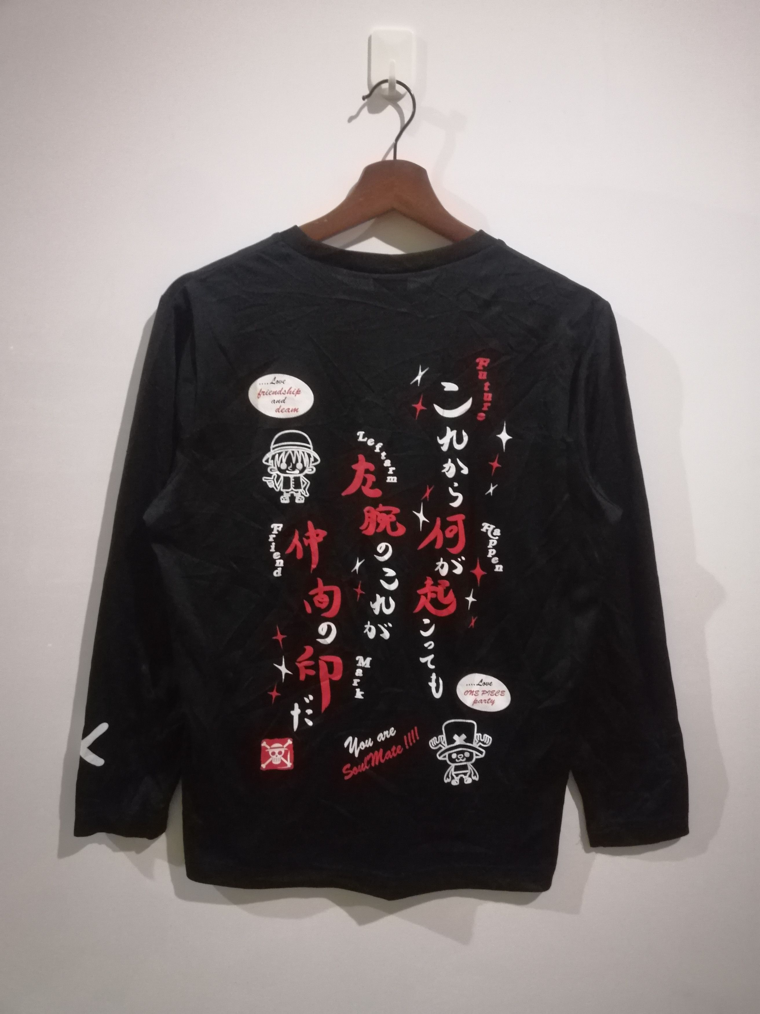 Anime × Japanese Brand × One Piece Vintage ONE PIECE anime print streetwear tshirt size S J6 Size US S / EU 44-46 / 1 - 1 Thumbnail