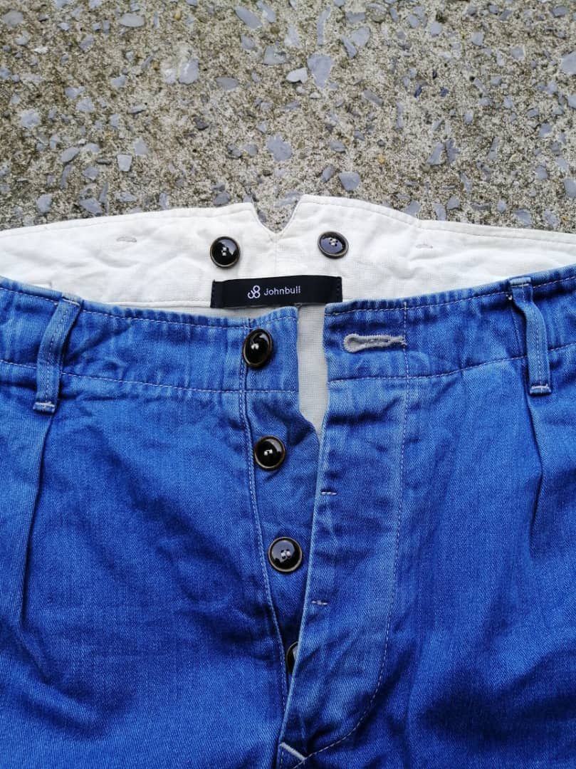 Japanese Brand × Johnbull John Bill Wide Leg Made In Japan Denim Jeans Size US 30 / EU 46 - 4 Thumbnail