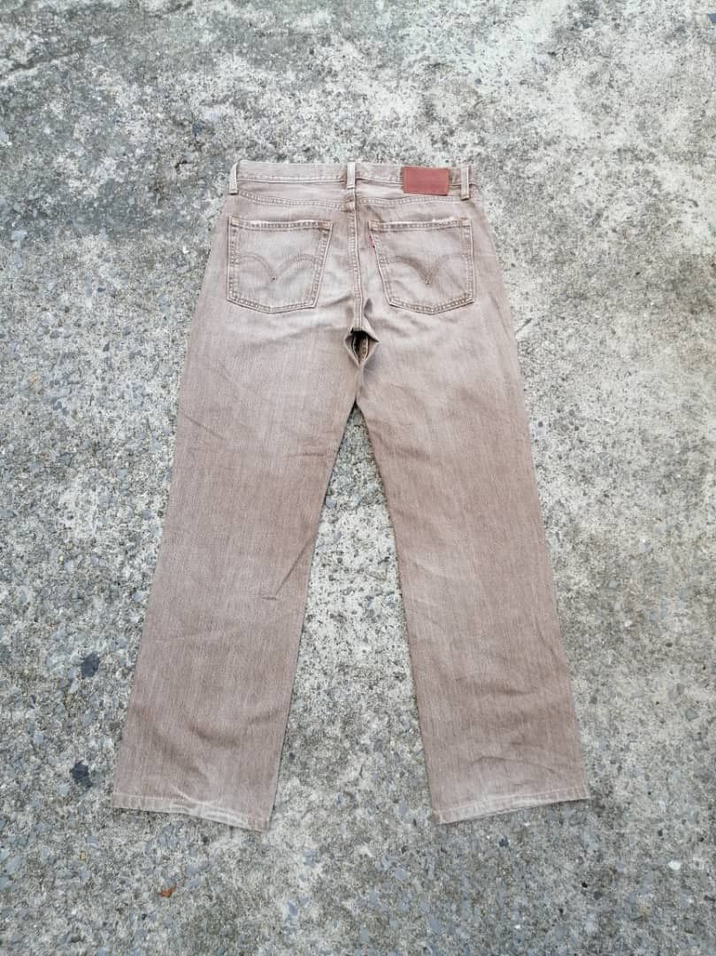 Levi's × Levi's Vintage Clothing Levi's Strauss 502 Brown Denim Jeans Size US 33 - 2 Thumbnail