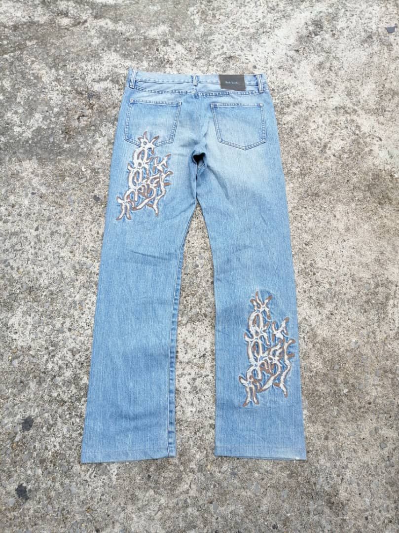 Designer × Paul Smith Paul Smith Nice Design Denim Jeans Size US 32 / EU 48 - 2 Thumbnail