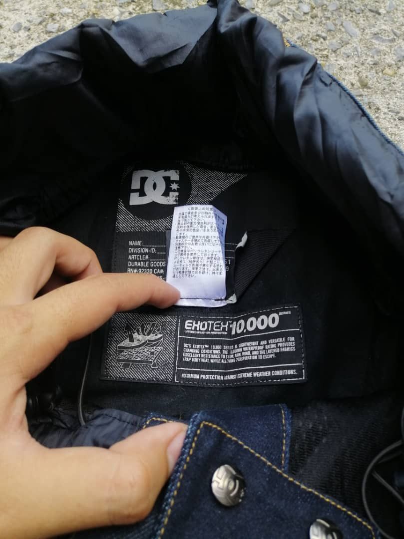 DC DC Ekotex Series Denim Jeans Size US 34 / EU 50 - 9 Thumbnail