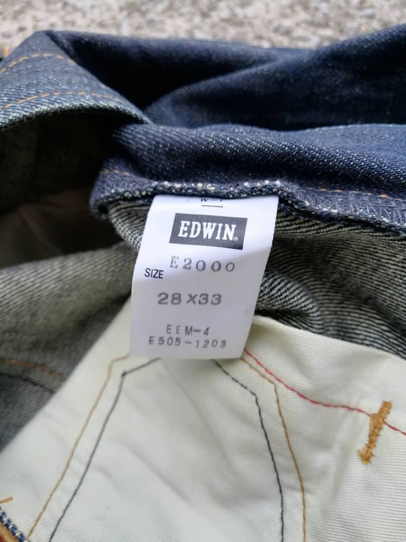 Edwin × Japanese Brand Edwin E Function Made In Japan Denim Jeans Size US 28 / EU 44 - 4 Thumbnail