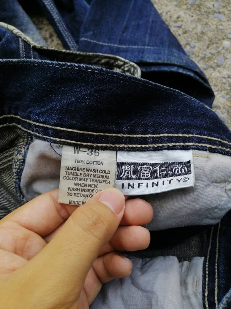 Designer × Japanese Brand Infinity Nice Design Denim Jeans Size US 38 / EU 54 - 5 Thumbnail