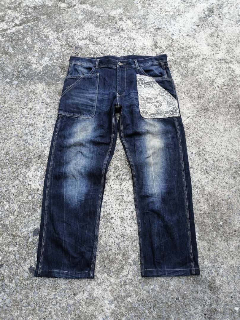 Designer × Japanese Brand Infinity Nice Design Denim Jeans Size US 38 / EU 54 - 1 Thumbnail