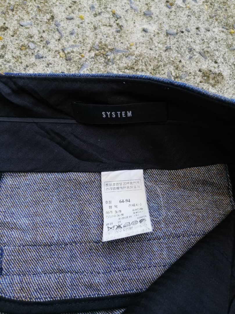 Designer × System System Nice Design Womenwear Denim Jeans Size 29" - 2 Thumbnail