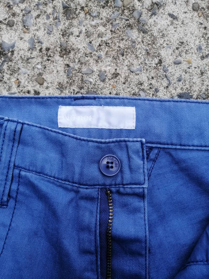 Issey Miyake × Japanese Brand × Ne-Net Ne-Net Blue Pants Issey Miyake Size US 28 / EU 44 - 6 Thumbnail