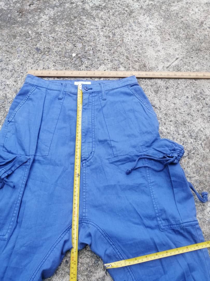 Issey Miyake × Japanese Brand × Ne-Net Ne-Net Blue Pants Issey Miyake Size US 28 / EU 44 - 3 Thumbnail