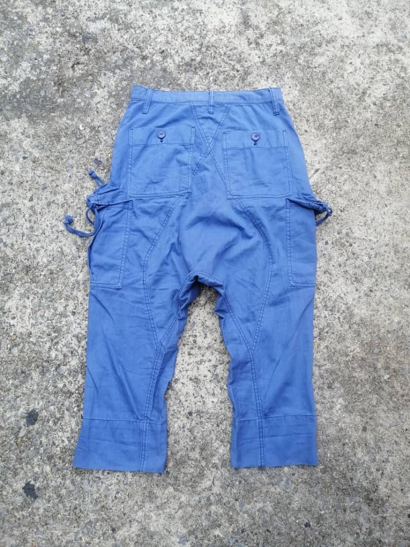 Issey Miyake × Japanese Brand × Ne-Net Ne-Net Blue Pants Issey Miyake Size US 28 / EU 44 - 2 Thumbnail