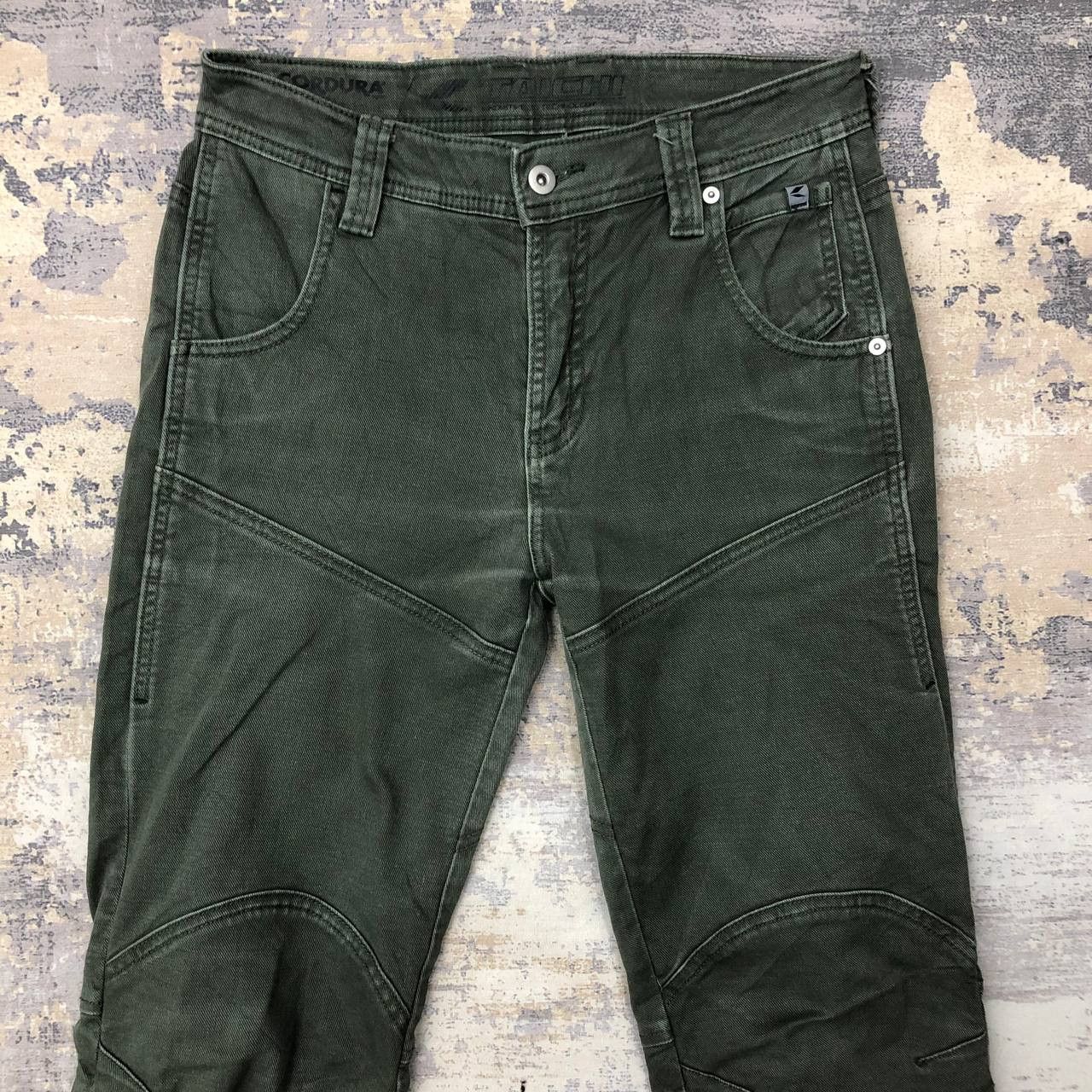 Japanese Brand P354 TAICHI X CORDURA FABRIC SKINNY MOTORCYCLE DENIM Size US 30 / EU 46 - 3 Thumbnail