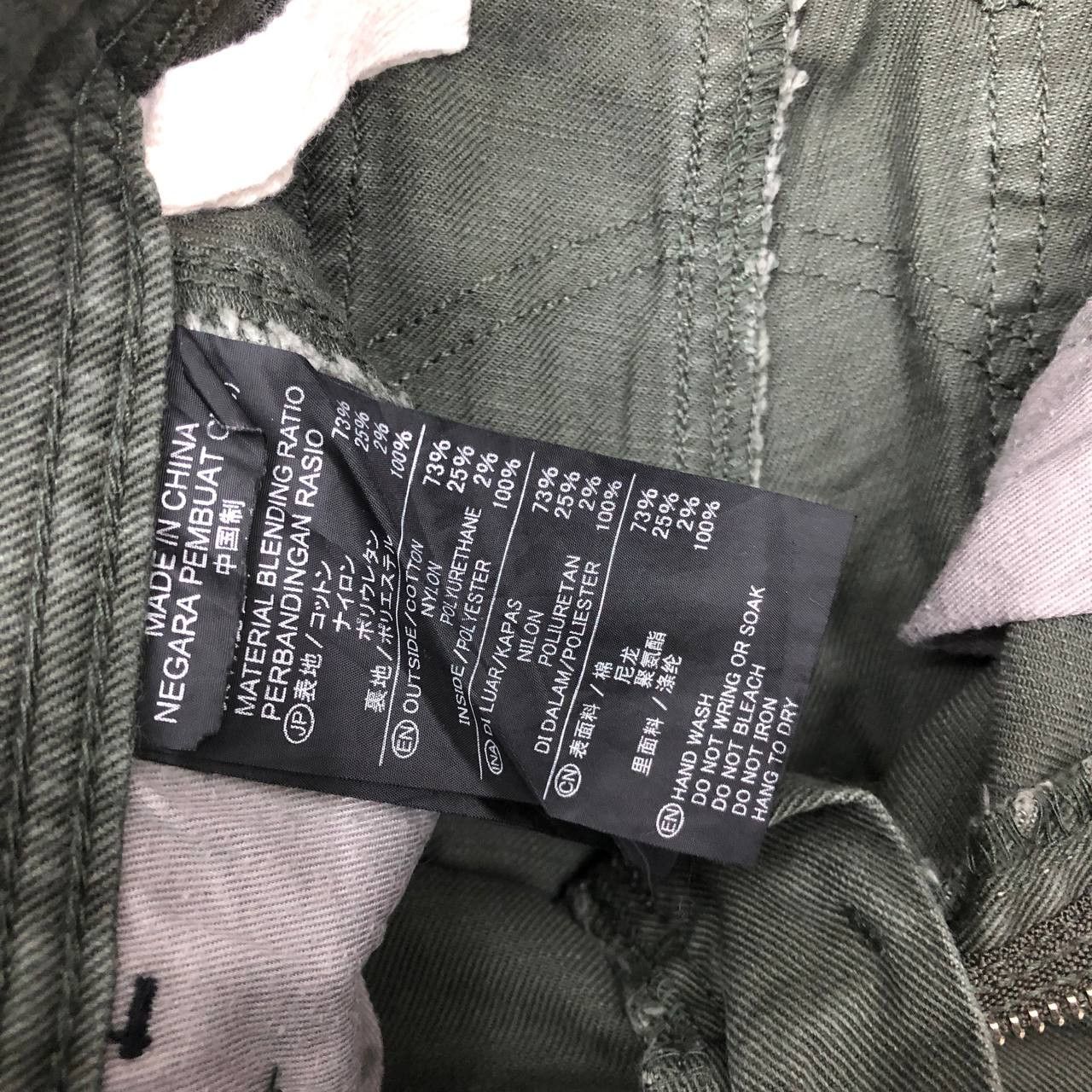 Japanese Brand P354 TAICHI X CORDURA FABRIC SKINNY MOTORCYCLE DENIM Size US 30 / EU 46 - 11 Thumbnail