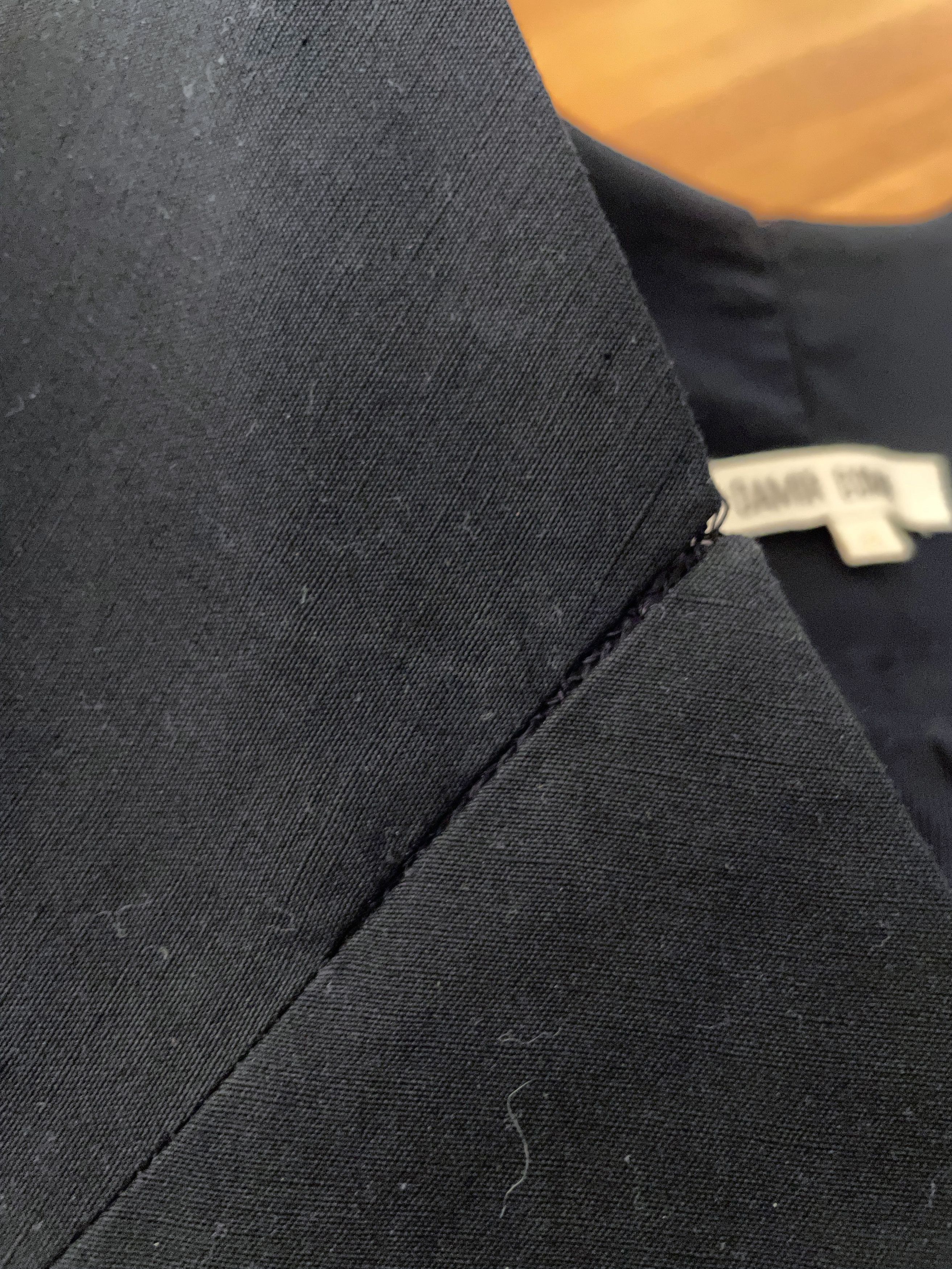 Damir Doma CLASSIC BLACK LONG WAISTCOAT Size 38R - 9 Thumbnail