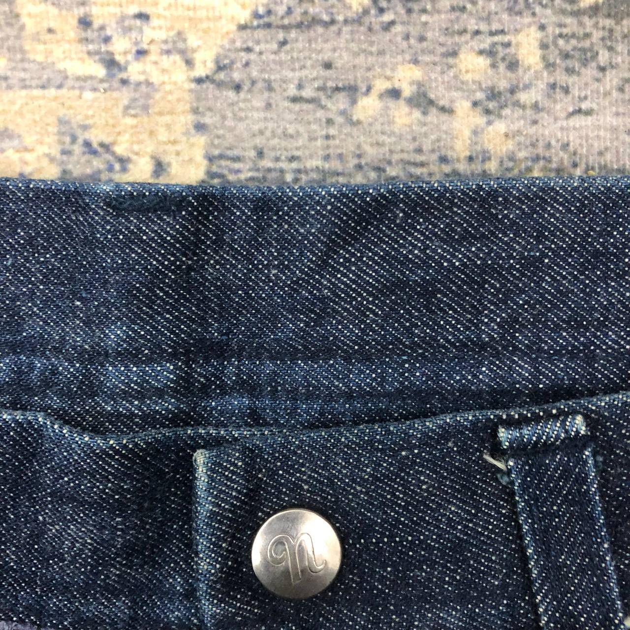 Number (N)ine P352 NUMBER (N)INE JAPAN SLIMFIT JEANS Size US 30 / EU 46 - 8 Thumbnail