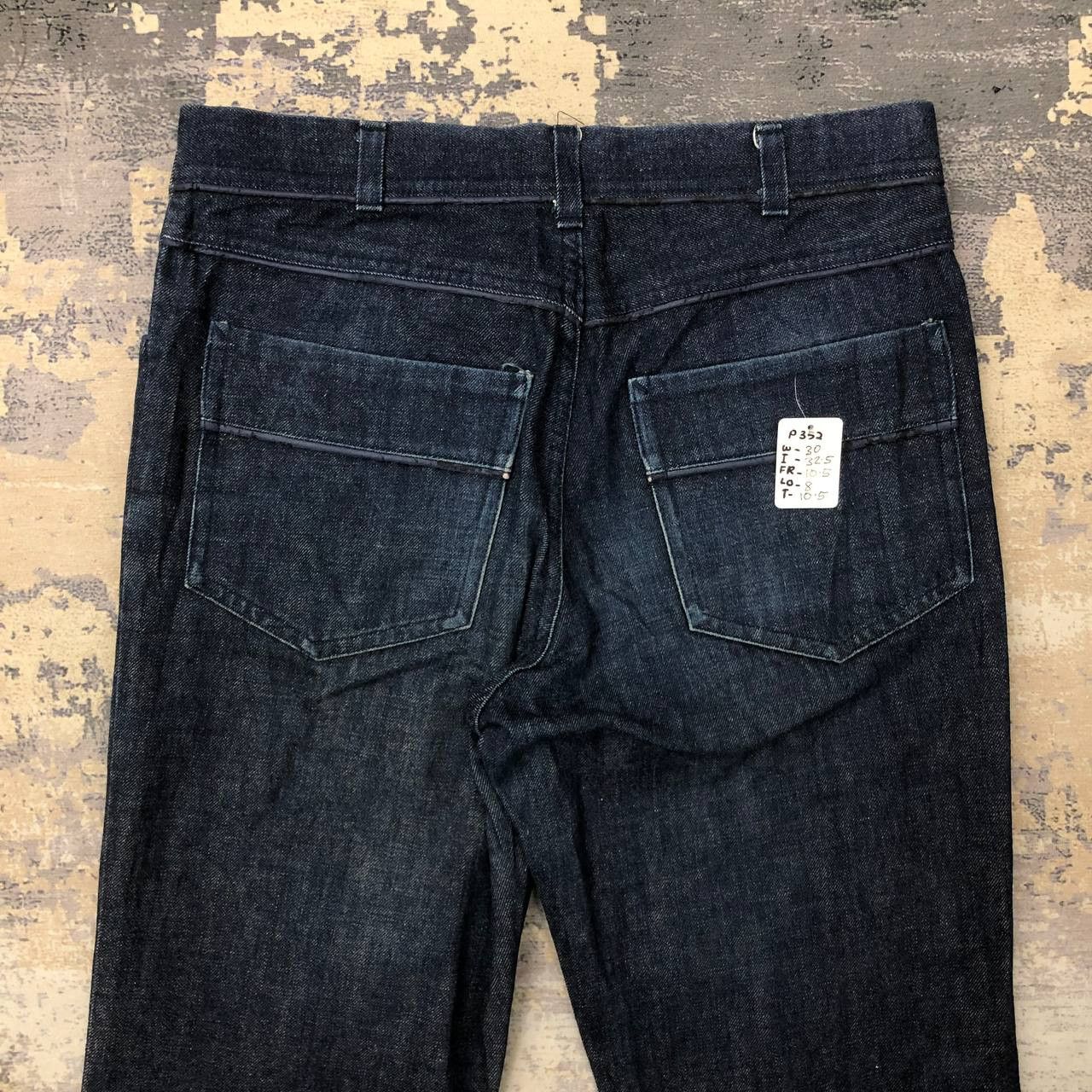 Number (N)ine P352 NUMBER (N)INE JAPAN SLIMFIT JEANS Size US 30 / EU 46 - 4 Thumbnail