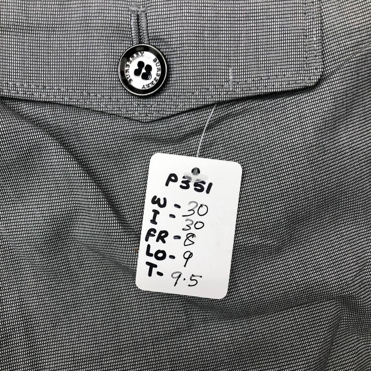 Burberry P351 BURBERRY LONDON FLARED PANTS Size 26" / US 2 / IT 38 - 9 Thumbnail