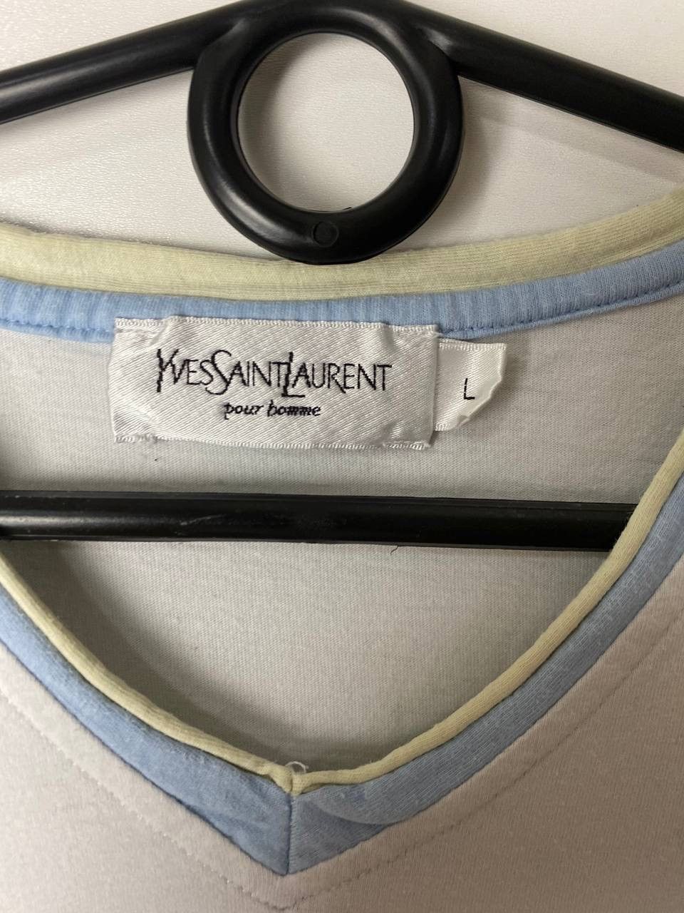 Yves Saint Laurent Yves Saint Lauren Luxury t-shirt size L Size US L / EU 52-54 / 3 - 3 Thumbnail