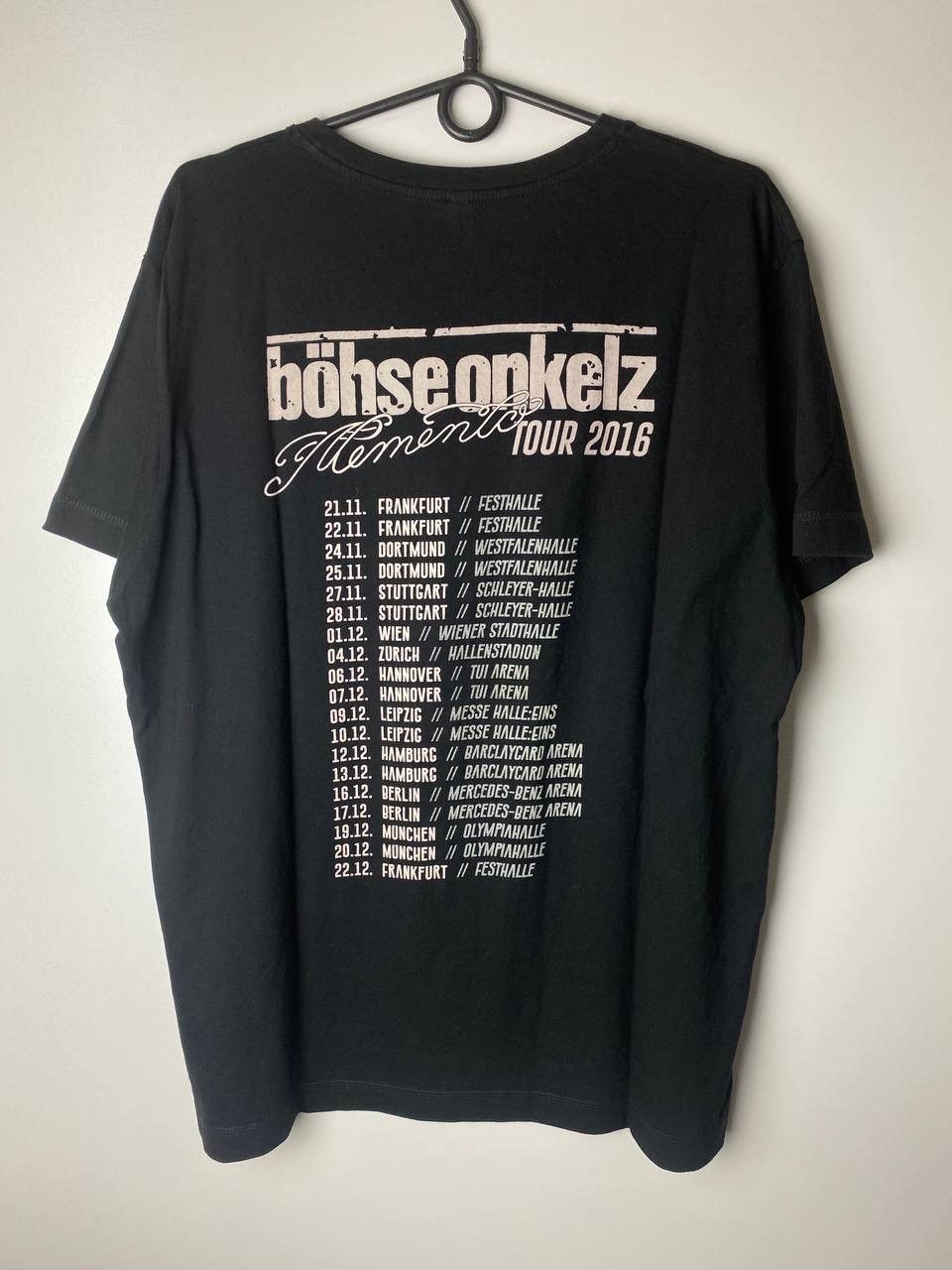 Vintage Onkelz 2016 vintage t-shirt size XL Size US XL / EU 56 / 4 - 2 Thumbnail