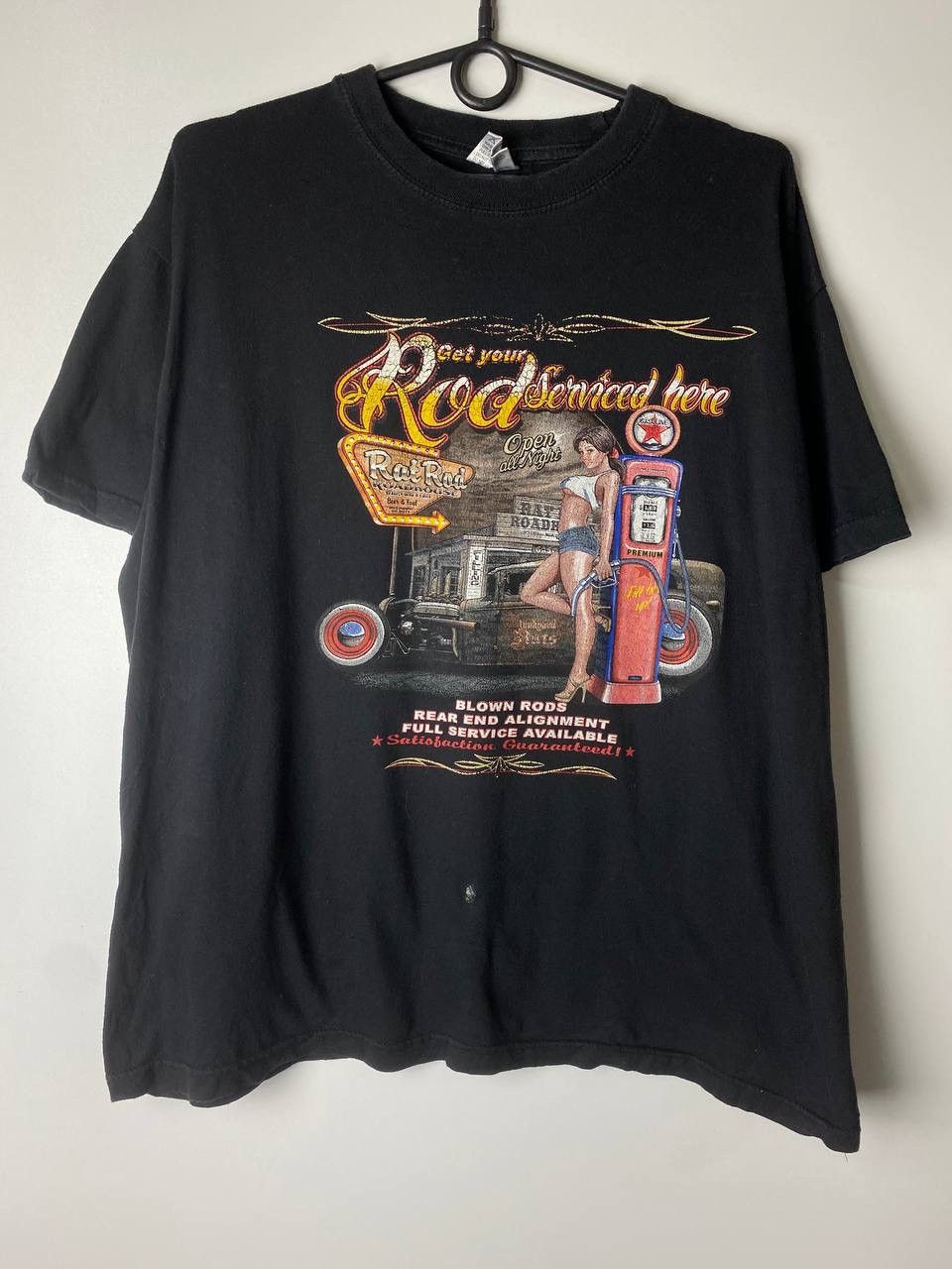 Vintage Rat Rod 90s vintage t-shirt size XL Size US XL / EU 56 / 4 - 1 Thumbnail