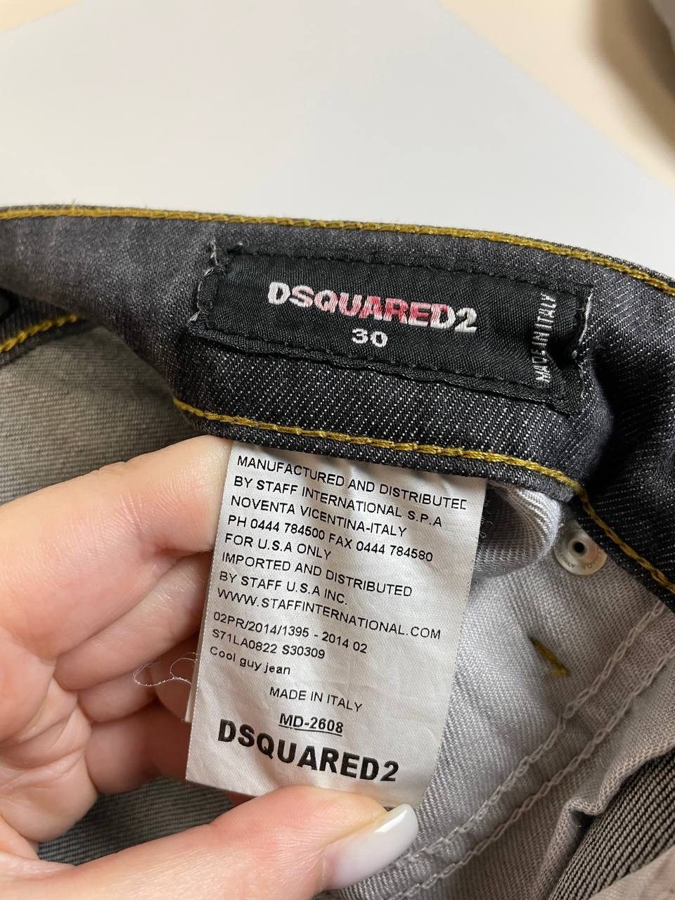 Dsquared2 Dsquared2 luxury denim size 30 Size US 30 / EU 46 - 2 Thumbnail