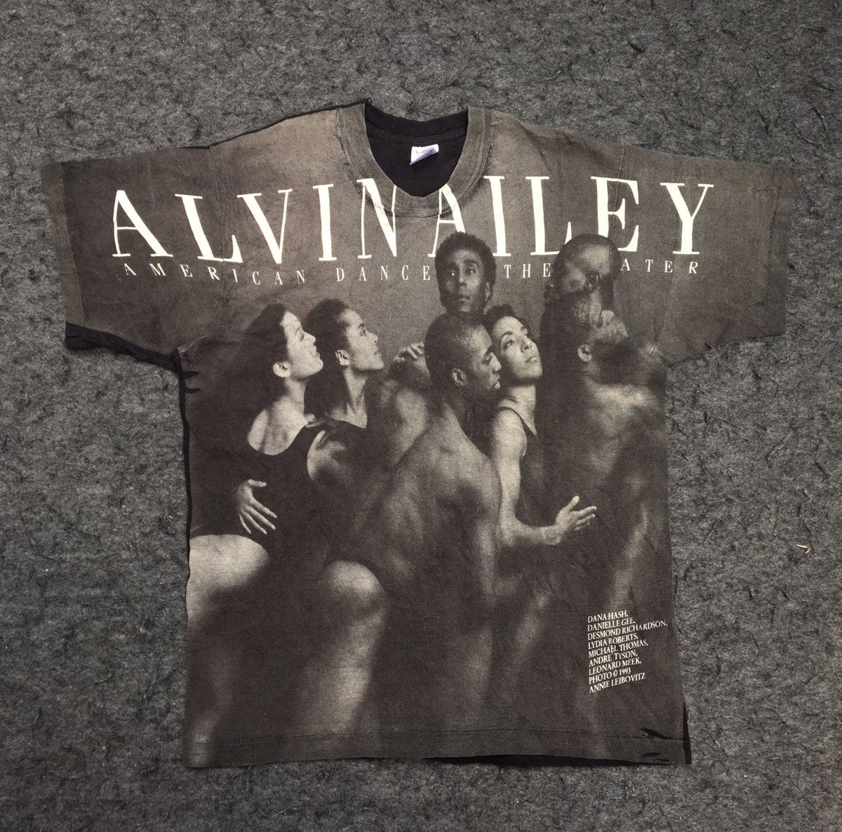 Vintage Vintage 1993 Alvin Ailey Full Print Tee | Grailed