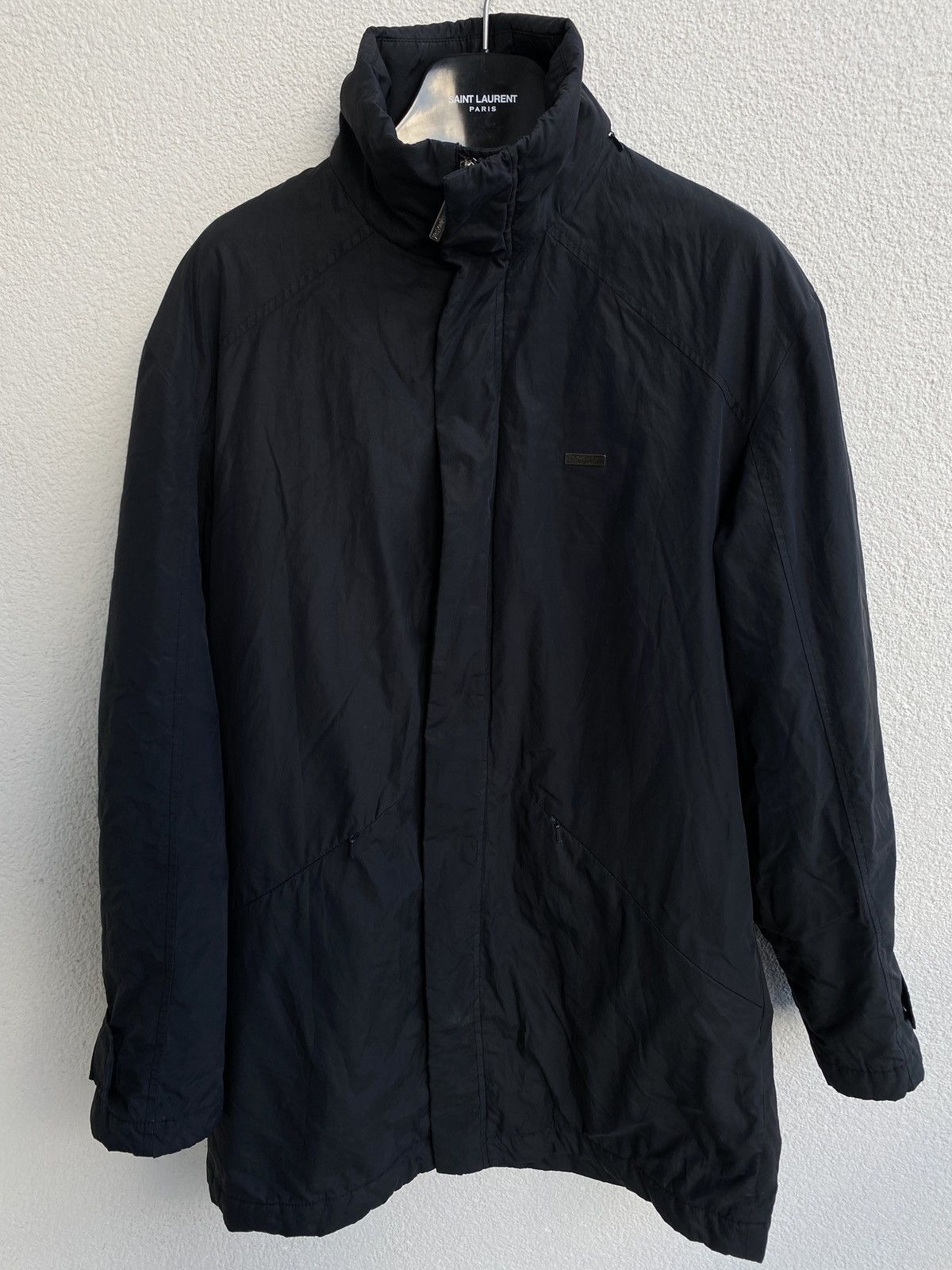 Yves Saint Laurent Warm YSL Jacket Black Winter Saint Laurent Jacket Size US S / EU 44-46 / 1 - 1 Thumbnail