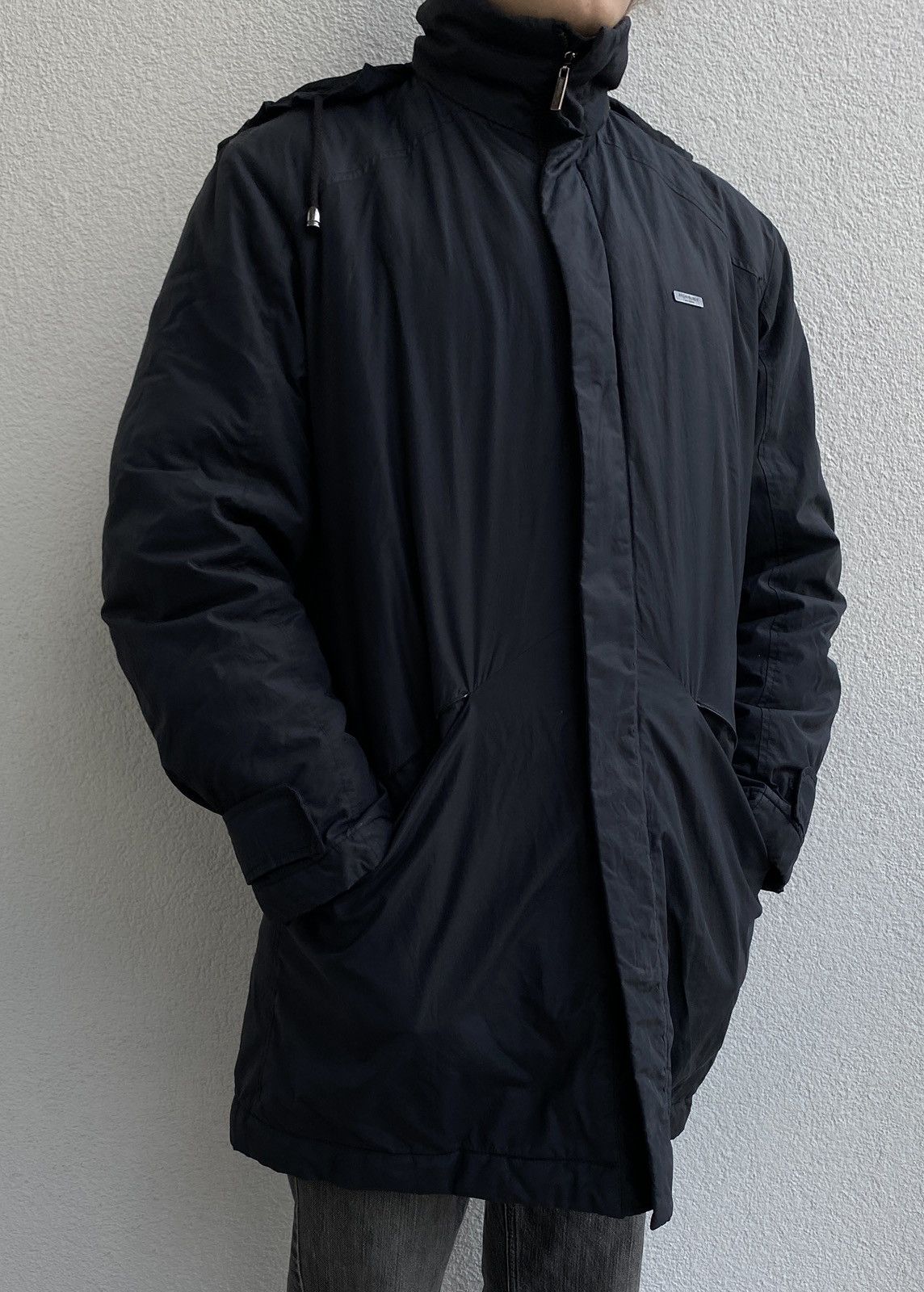 Yves Saint Laurent Warm YSL Jacket Black Winter Saint Laurent Jacket Size US S / EU 44-46 / 1 - 4 Thumbnail
