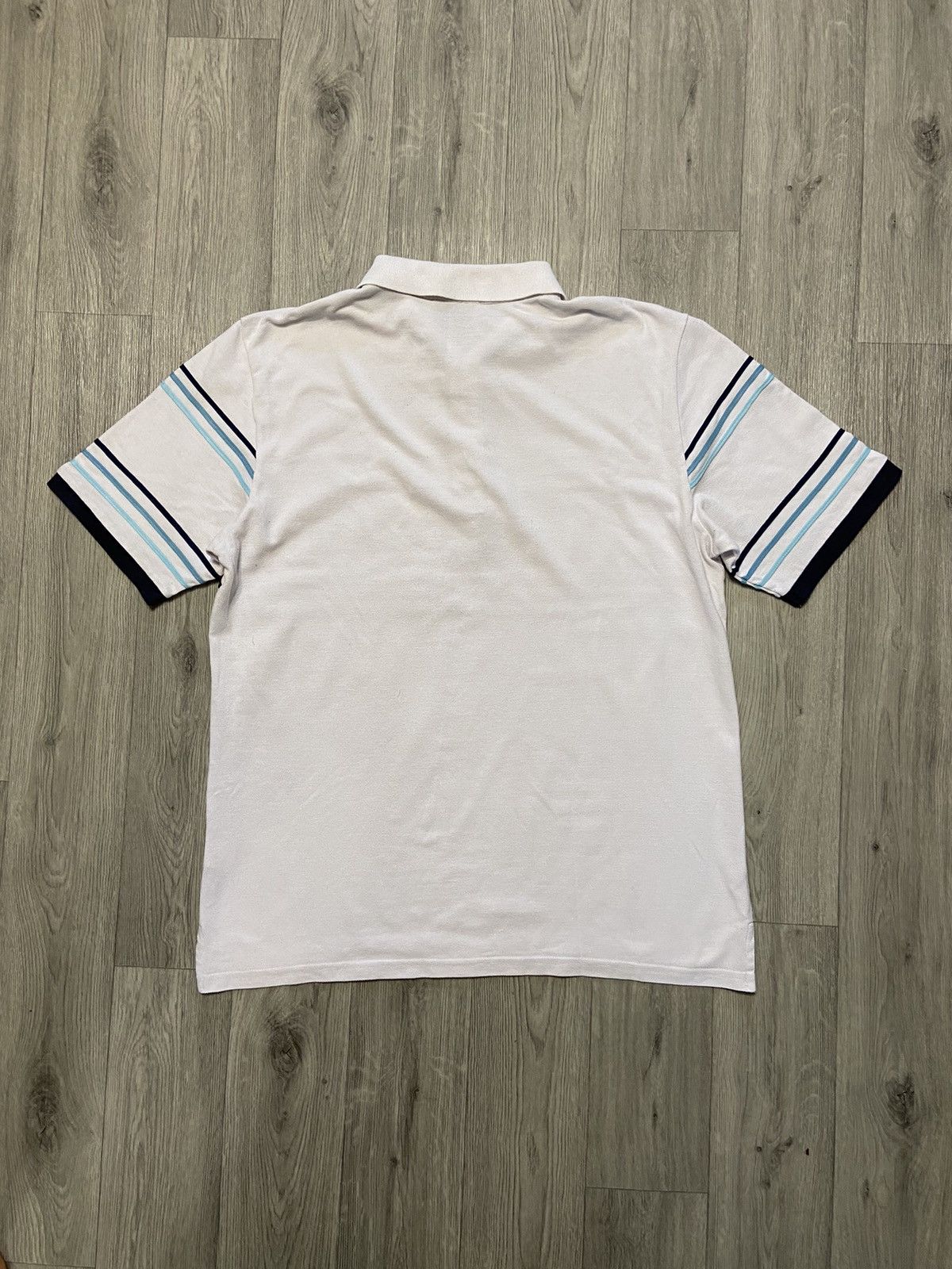 Vintage × Yves Saint Laurent Yves Saint Laurent Big Logo Polo Size US XL / EU 56 / 4 - 3 Thumbnail