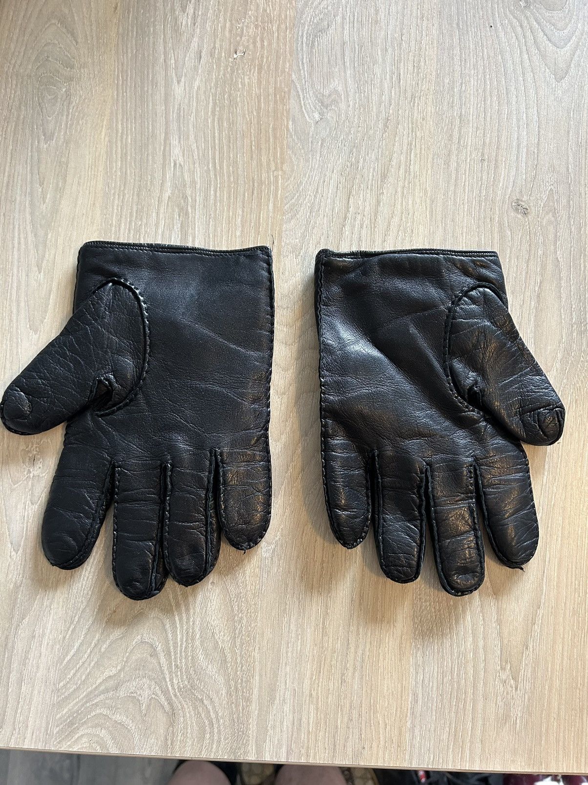 Vivienne Westwood Leather Skull Gloves Size ONE SIZE - 6 Thumbnail