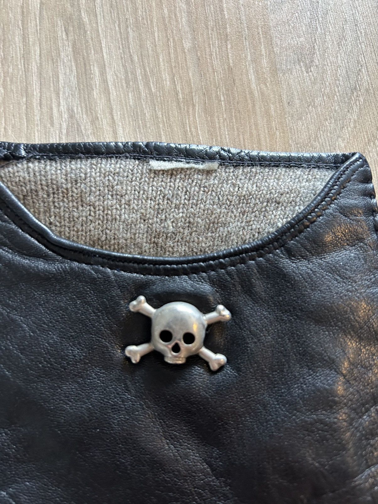 Vivienne Westwood Leather Skull Gloves Size ONE SIZE - 5 Thumbnail