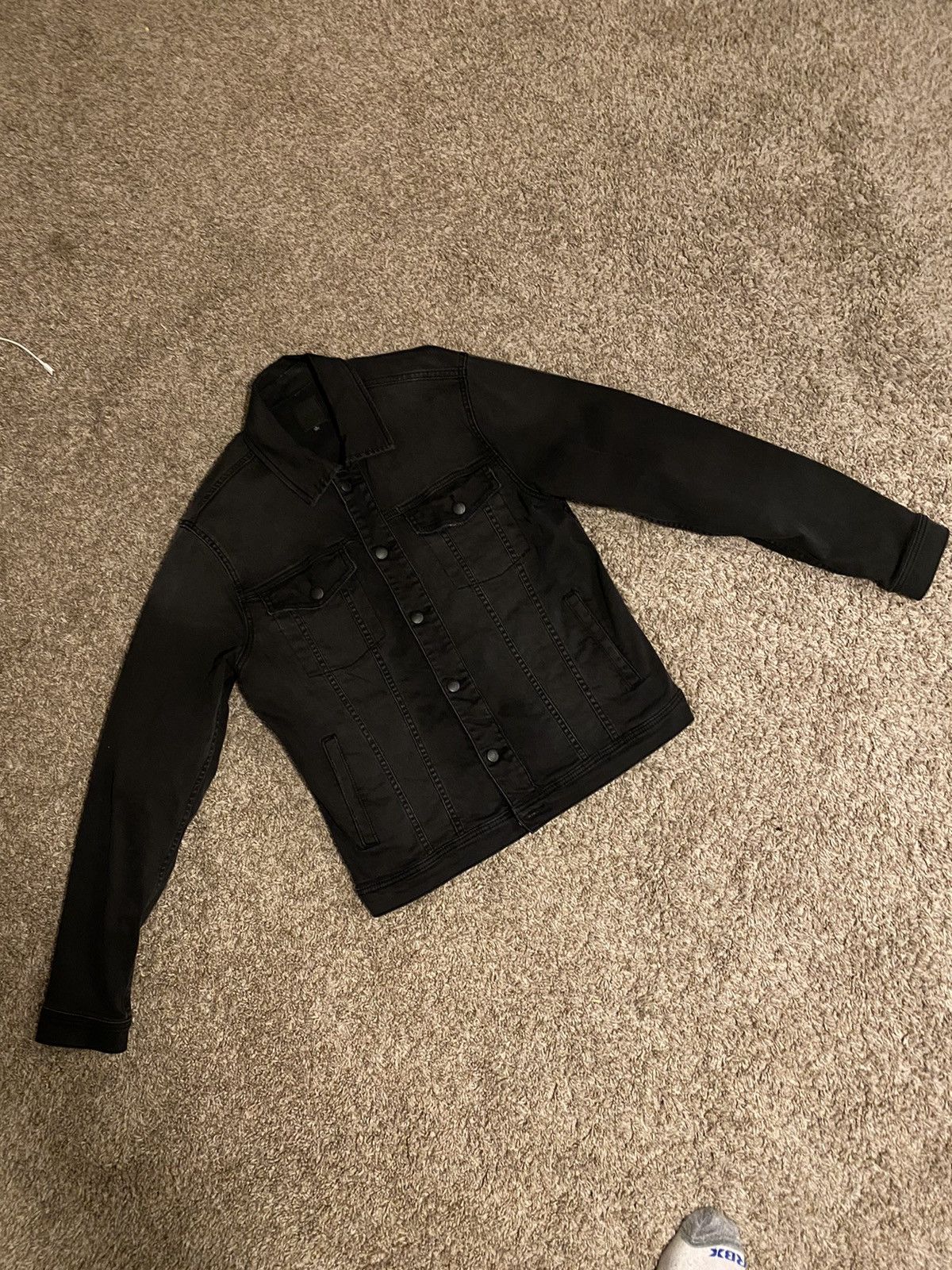 Joe's Joe’s Washed Black Trucker Jacket Size US M / EU 48-50 / 2 - 3 Thumbnail