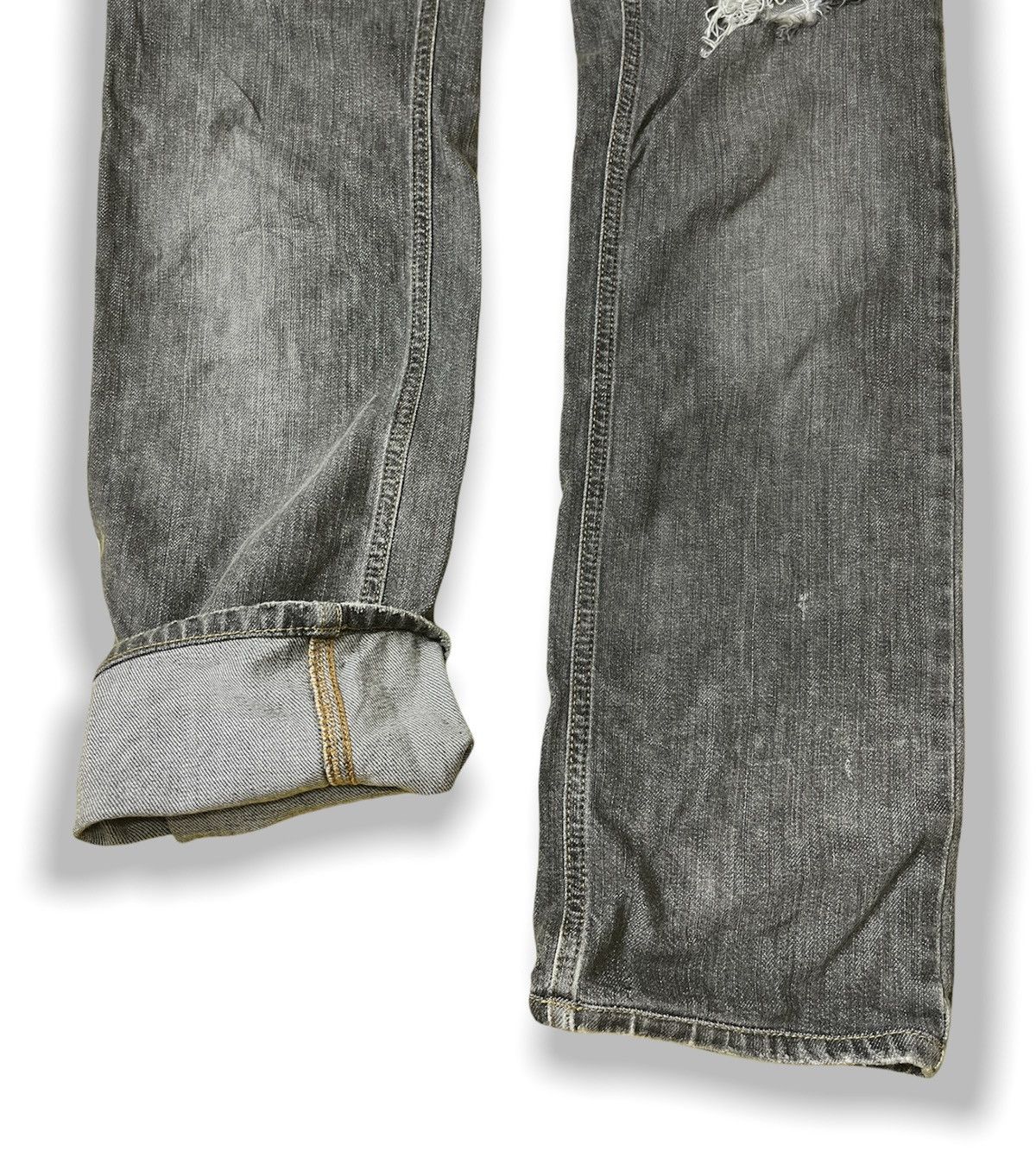 Dolce & Gabbana Vintage 1980s Distressed DOLCE & GABBANA Denim Jeans Size US 33 - 16 Thumbnail