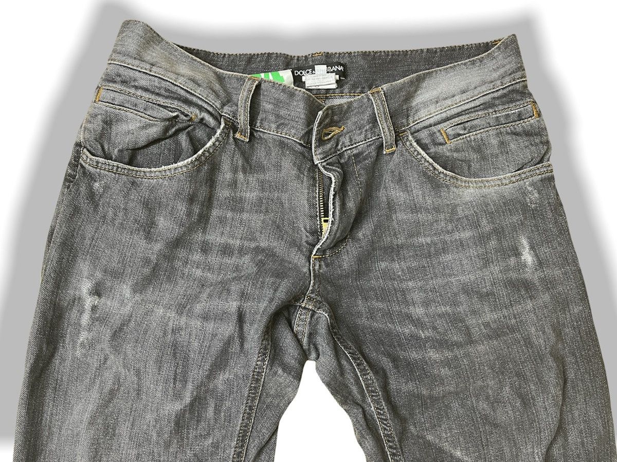 Dolce & Gabbana Vintage 1980s Distressed DOLCE & GABBANA Denim Jeans Size US 33 - 18 Thumbnail
