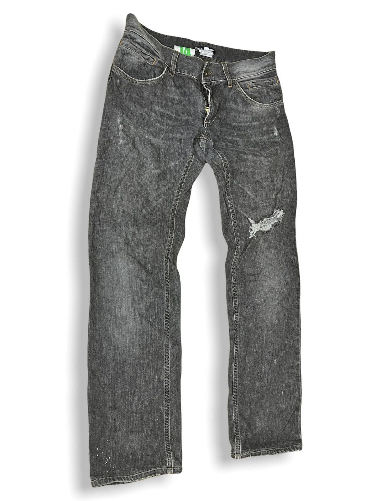 Dolce & Gabbana Vintage 1980s Distressed DOLCE & GABBANA Denim Jeans Size US 33 - 5 Thumbnail