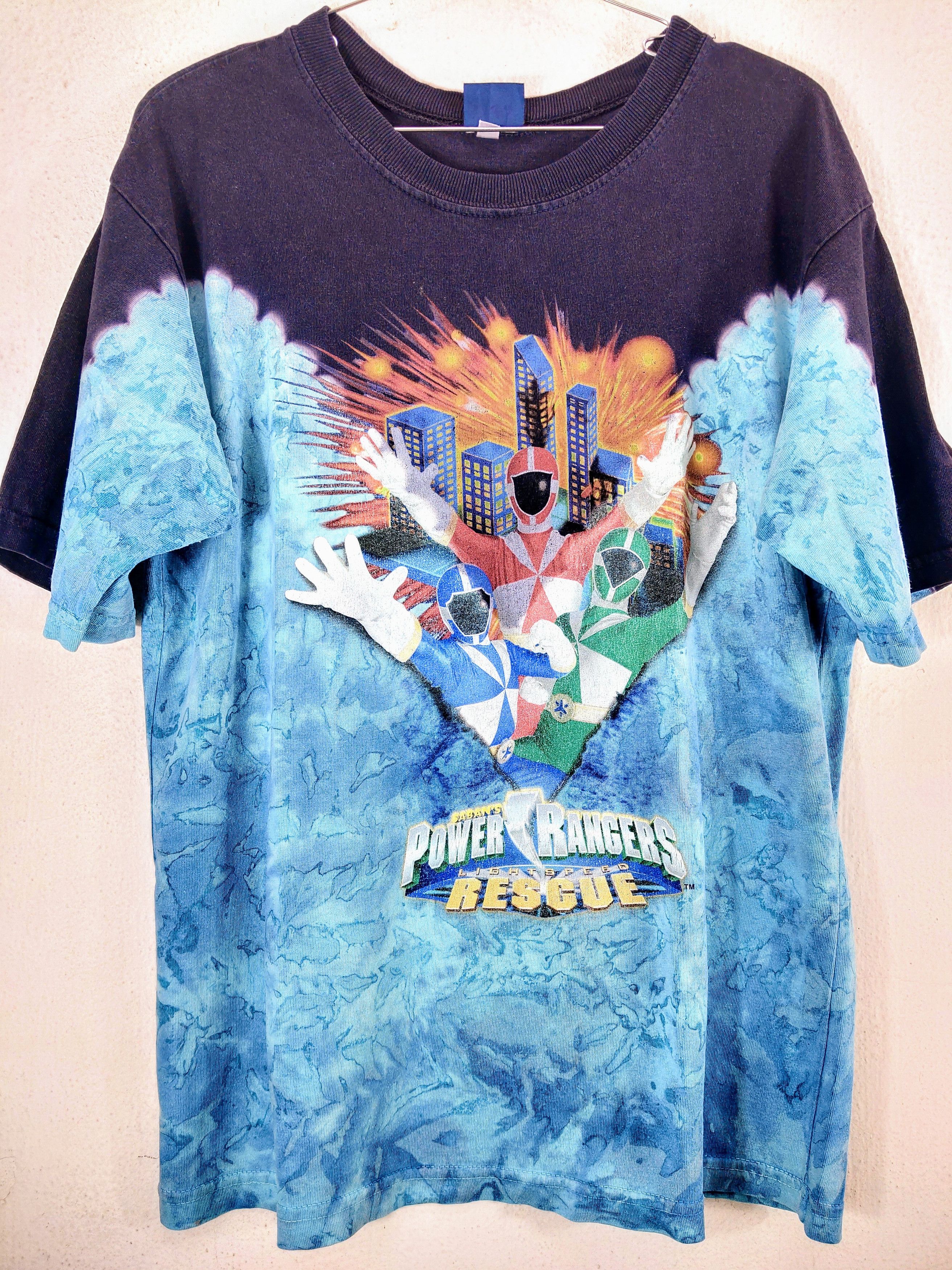 Cartoon Network × Vintage Vintage Power Ranger Tie Dye | Grailed