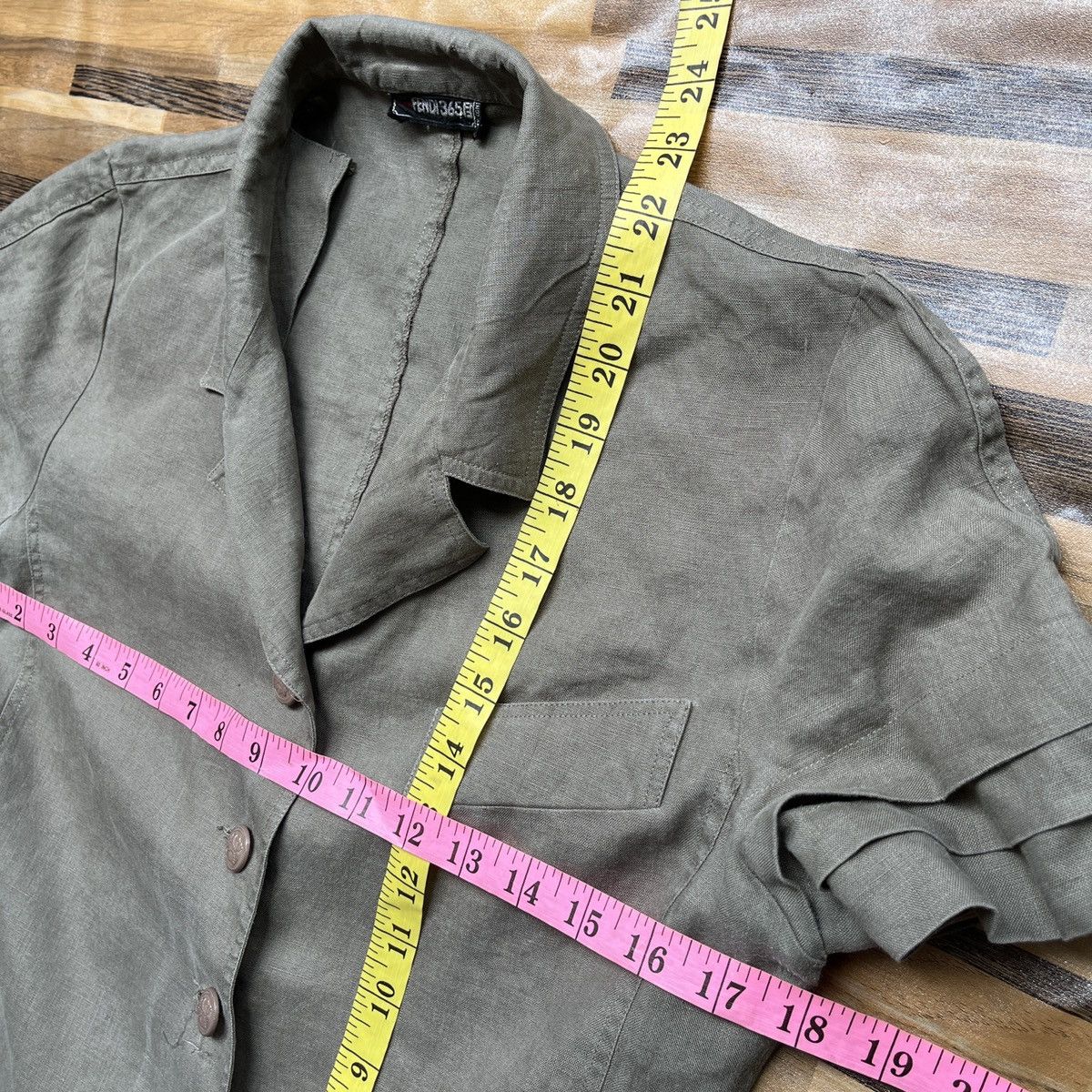 Fendi × Vintage Slim Fit Fendi Vintage 1980s Buttons Up Size US S / EU 44-46 / 1 - 3 Thumbnail