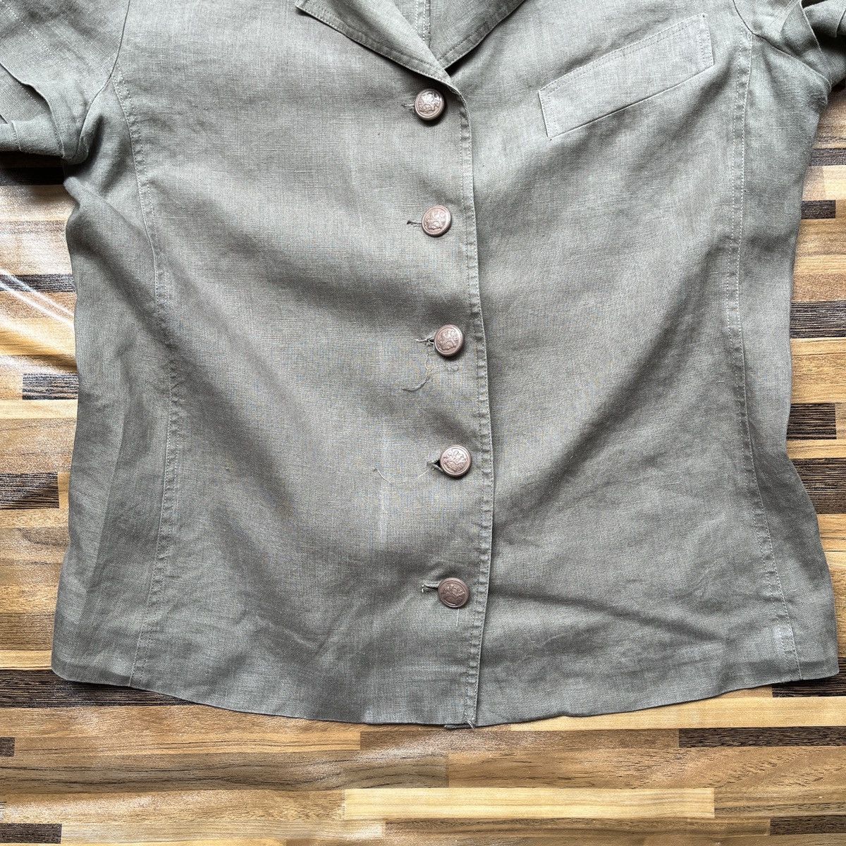 Fendi × Vintage Slim Fit Fendi Vintage 1980s Buttons Up Size US S / EU 44-46 / 1 - 10 Thumbnail