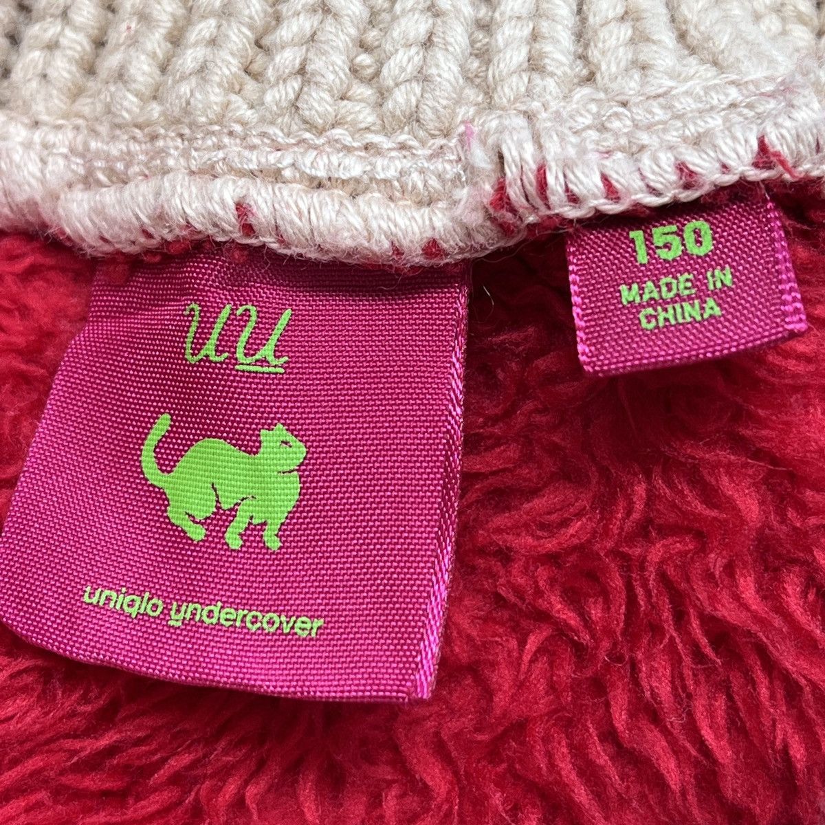 Undercover × Uniqlo Undercover X Uniqlo Sweater Rare Red Colour Size US M / EU 48-50 / 2 - 9 Thumbnail