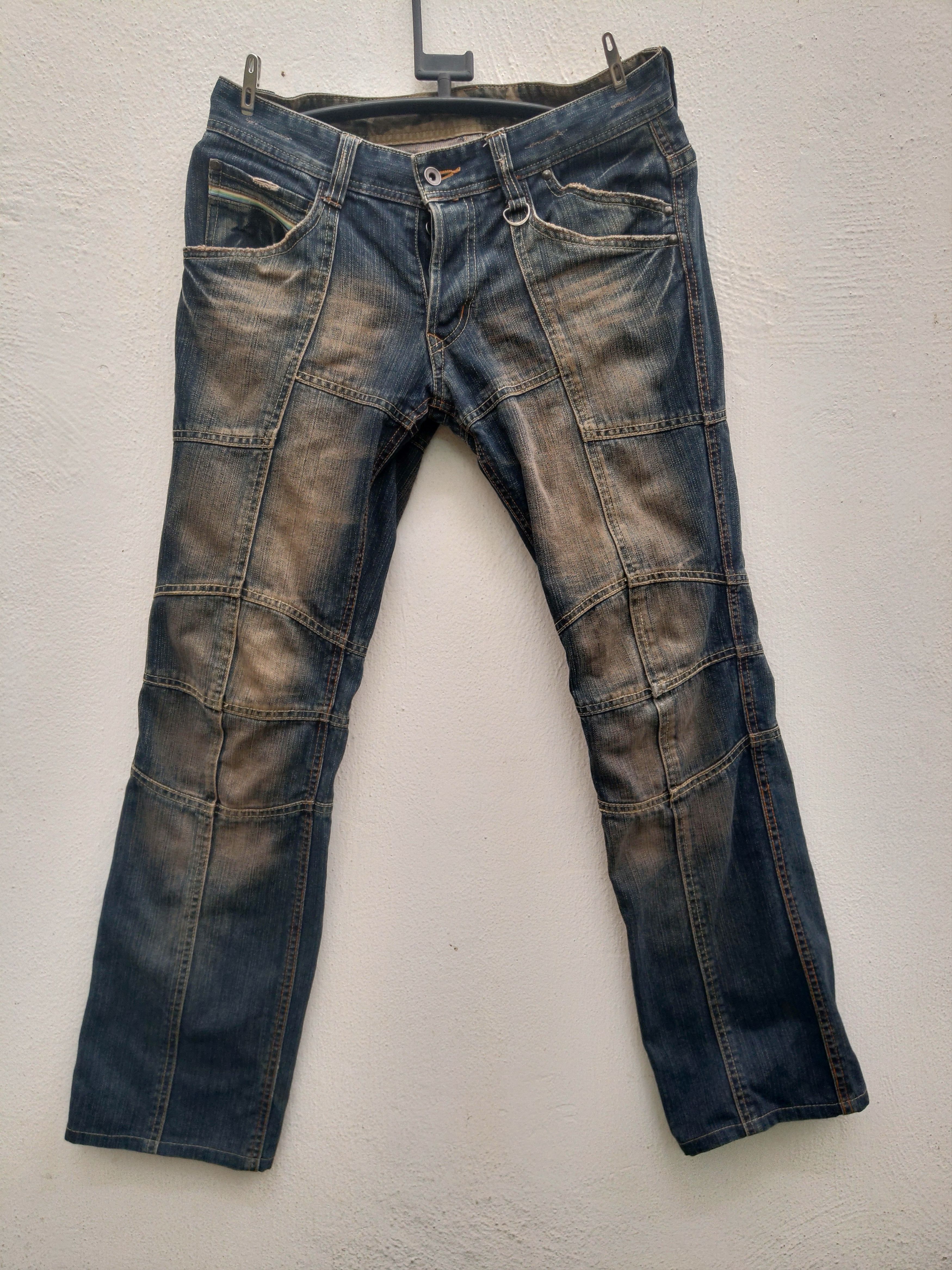 Hideaways Patchwork Rusty Denim