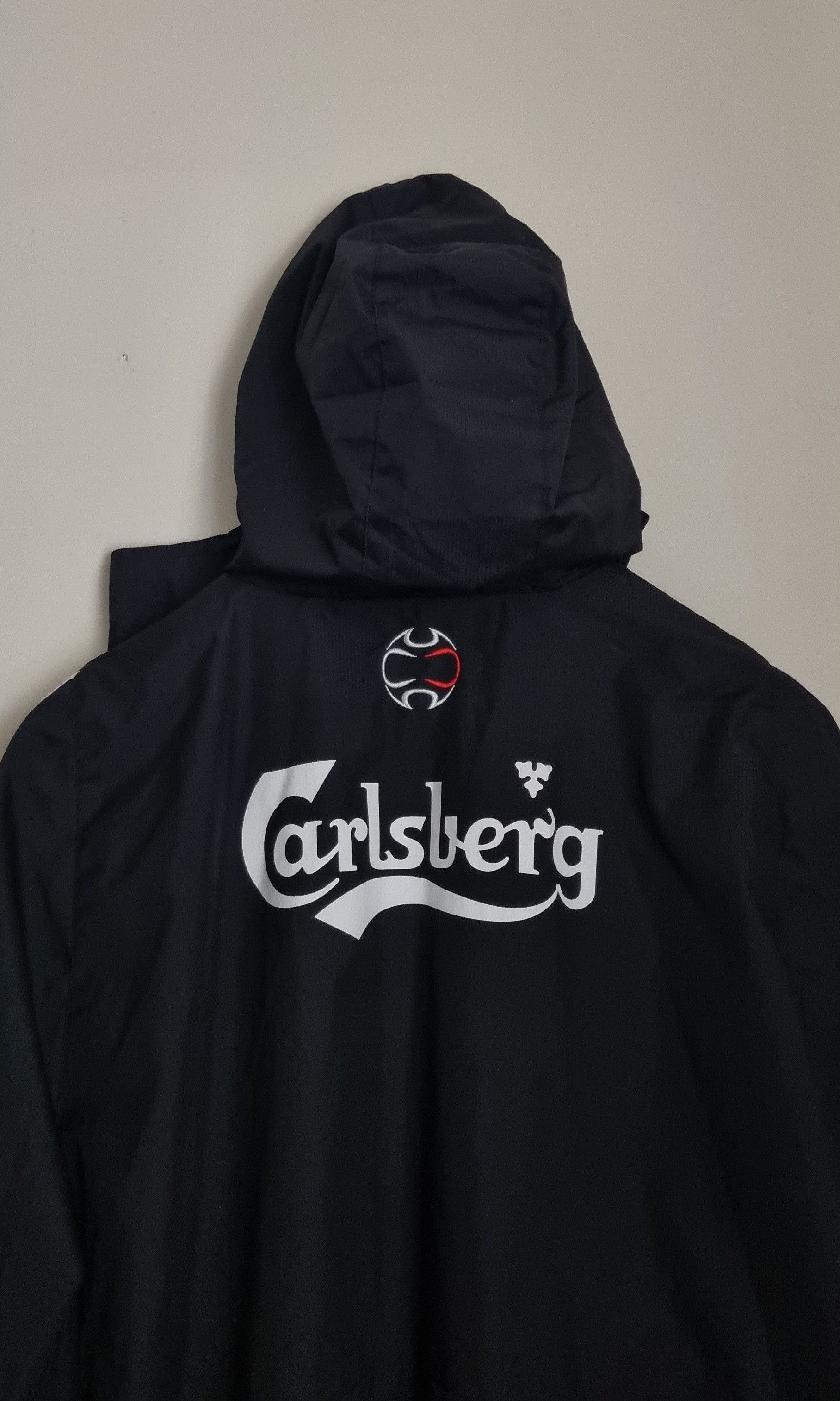 Adidas × Vintage Vintage Adidas Liverpool Carlsberg Jacket Size US L / EU 52-54 / 3 - 5 Thumbnail