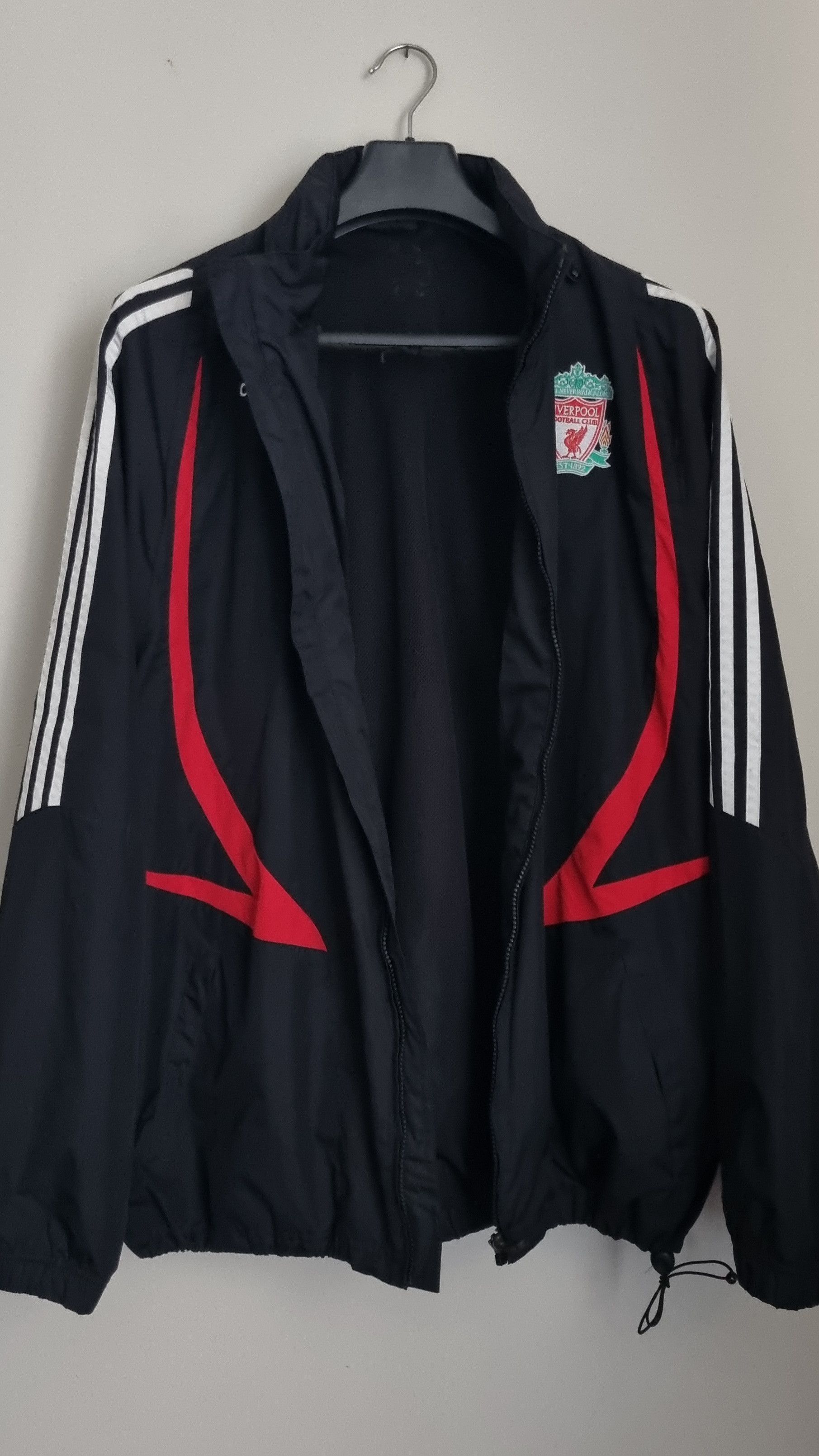 Adidas × Vintage Vintage Adidas Liverpool Carlsberg Jacket Size US L / EU 52-54 / 3 - 10 Thumbnail