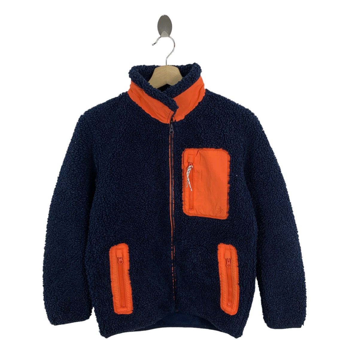 Designer × JW Anderson Vintage JwAnderson Uniqlo Sherpa Fleece Sweater Jacket Size US S / EU 44-46 / 1 - 1 Thumbnail