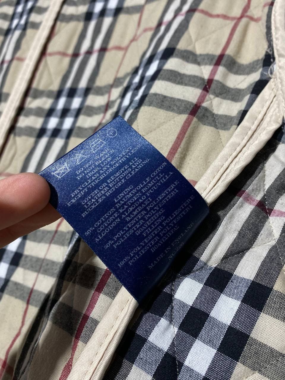 Burberry × Vintage Burberry vintage quilted jacket nova check Size US XL / EU 56 / 4 - 17 Thumbnail