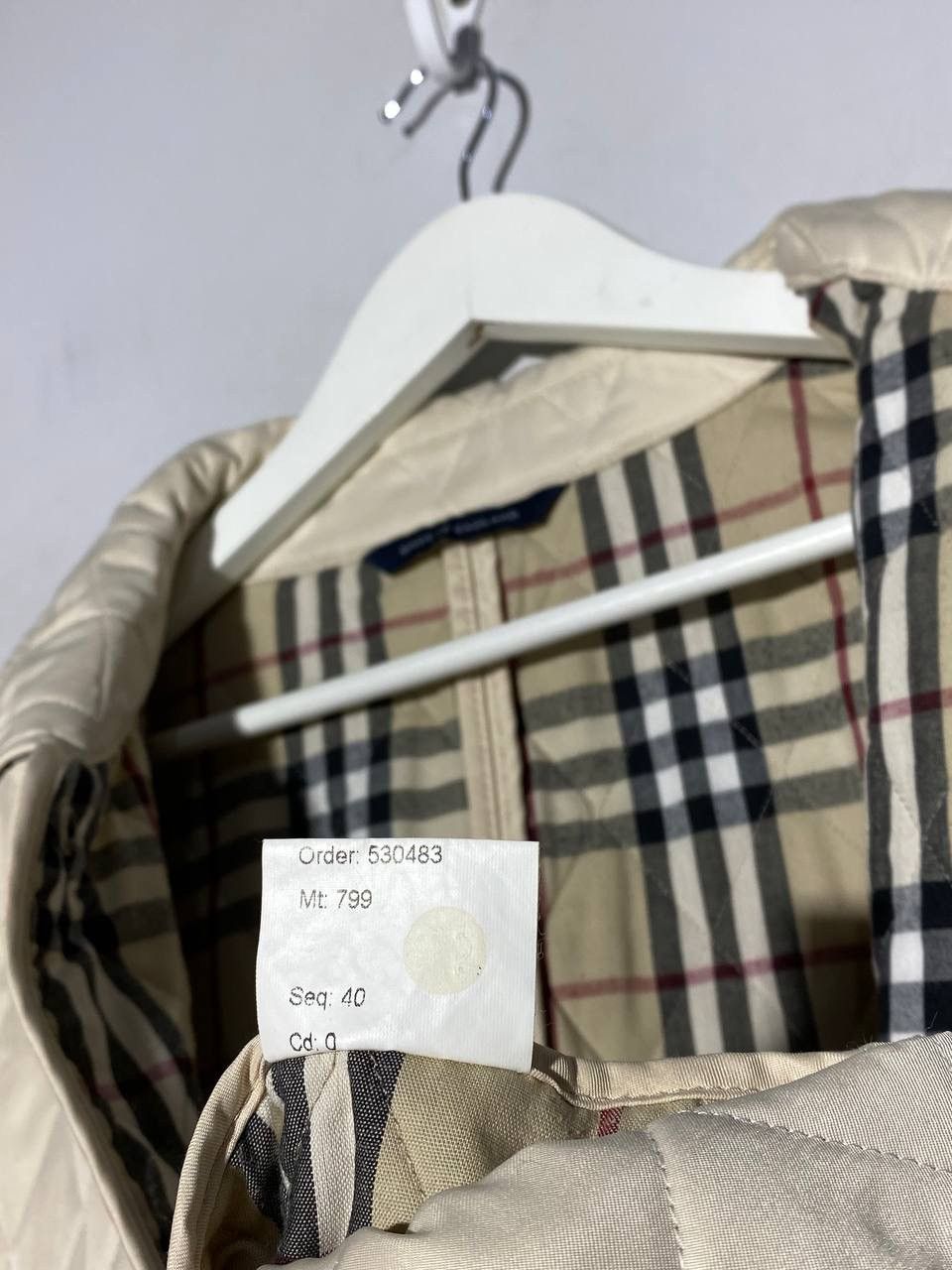 Burberry × Vintage Burberry vintage quilted jacket nova check Size US XL / EU 56 / 4 - 14 Thumbnail